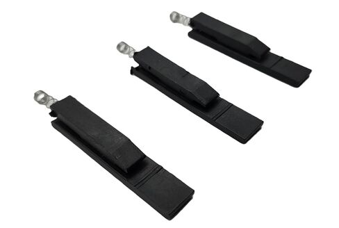 Nylon Locker Latch and Spring, Universal, for Edsal, Tennsco, Penco, Hallowell and List Industries Lockers, 3 Pack in Saudi Arabia
