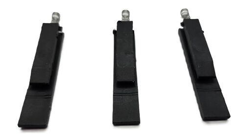 Nylon Locker Latch and Spring, Universal, for Edsal, Tennsco, Penco, Hallowell and List Industries Lockers, 3 Pack in Saudi Arabia