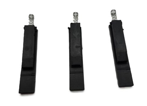 Nylon Locker Latch and Spring, Universal, for Edsal, Tennsco, Penco, Hallowell and List Industries Lockers, 3 Pack in Saudi Arabia