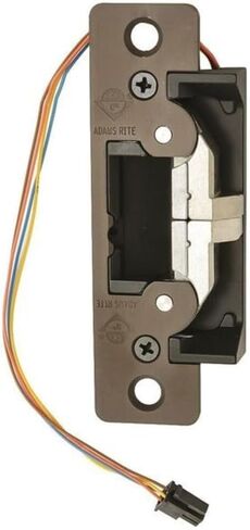 Adams Rite 7400 Series Dark Bronze Anodized Zinc Aluminum Alloy UltraLine Electric Strike, 12/24 VAC/VDC (Pack of 1) in Kuwait