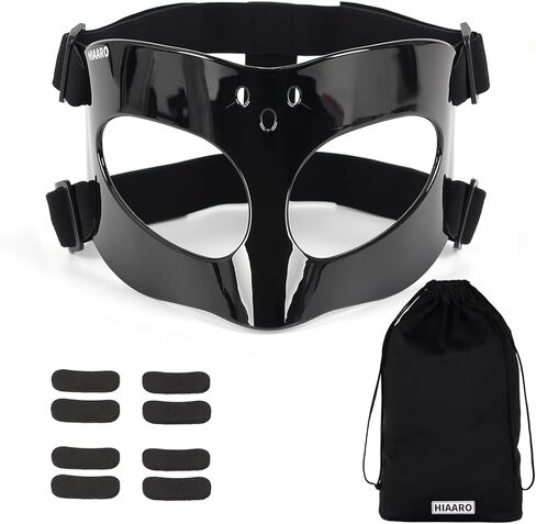 QK02 Nose Guard for Broken Nose, Basketball Face Mask, Sports Face Mask for Men and Women, Adjustable for Adults and Teenagers in Saudi Arabia