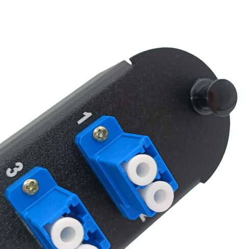 2 قطعة خزانة موصل الإسكان CCH لوحة باكهيد الألياف البصرية الأجهزة SM وضع واحد OS2 LC محول مقرنة لوحة إدراج لوحات 12 PK تغذية من خلال لوحة لكورنينج LIU CCH-01U CCH-CP12-A9 in Kuwait