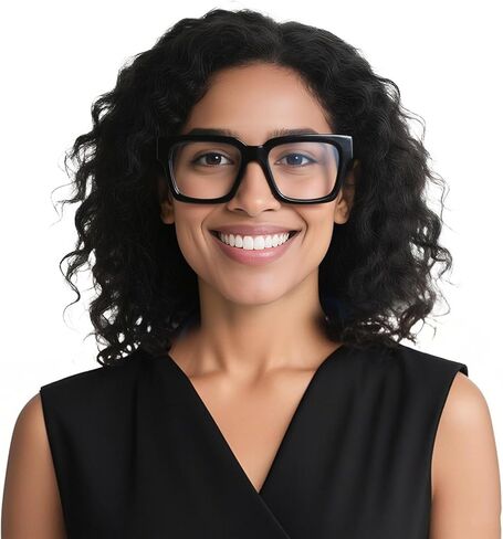 OCCI CHIARI Large Frame Reading Glasses for Women Retro Square Readers in Kuwait