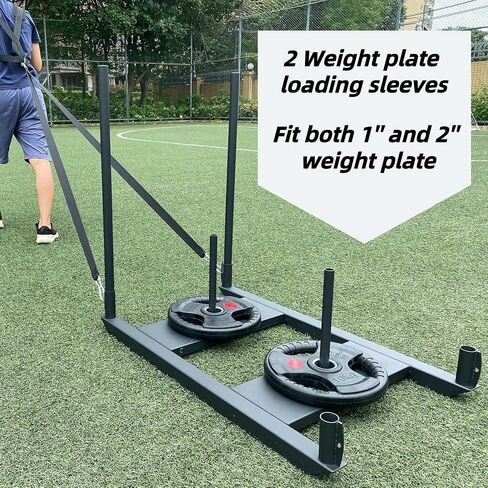 زلاجات الوزن للتدريب على الدفع والسحب، زلاجات كرة القدم، معدات تدريب السرعة، زلاجات اللياقة البدنية للتمرين الرياضي، تحسين السرعة وتدريب القوة in Kuwait