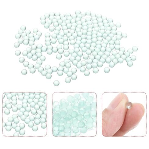 VALICLUD خرز زجاجي تجريبي عالي الدقة 4 مللي متر مضاد للغليان للاستخدام العلمي خرز طحن الرمل للتجارب ومنع الغليان in Kuwait