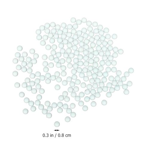 High Precision 8mm Glass Beads for Lab Experimental Beading and Sand Grinding, Anti-Boiling Glass Beads for Laboratory Use, Pack of 1 in Kuwait