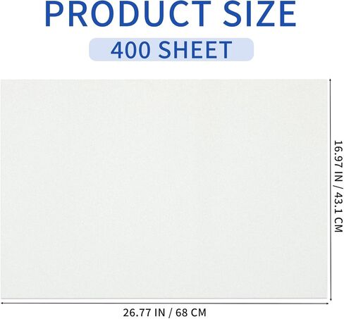 Zmpkhba 400 Sheets Packing Paper for Moving, 26 x 16 Inch Large Newsprint Paper Rolls for Goods Packaging Box Filler - Shipping Wrapping Fragile Product in Kuwait