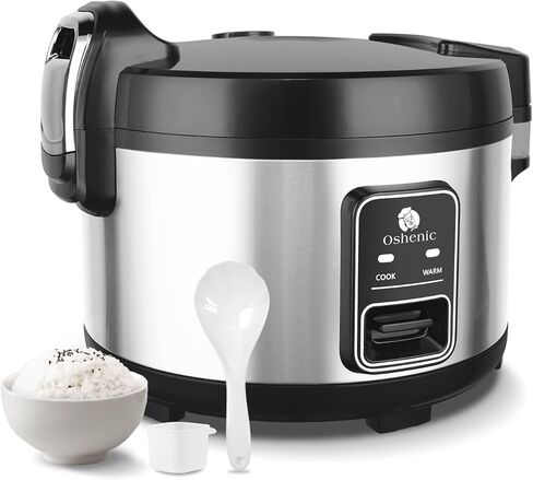 Commercial Rice Cooker & Warmer 60 Cups (Cooked),13.8 Qt / 13 Liter Large Capacity Rice Cooker,Auto Keep Warm,Non-Stick Inner Pot,One-Touch Operation,1350W Fast Cooking Electric Rice Cooker in Kuwait