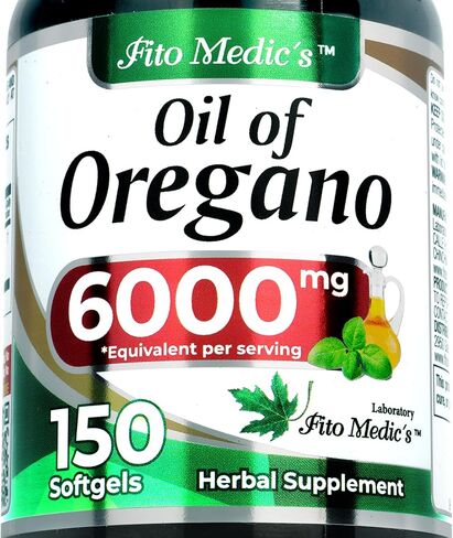 FITO MEDIC'S Lab | Oil of Oregano | 150 softgels | Oregano Oil | Herbal Supplement. in Saudi Arabia