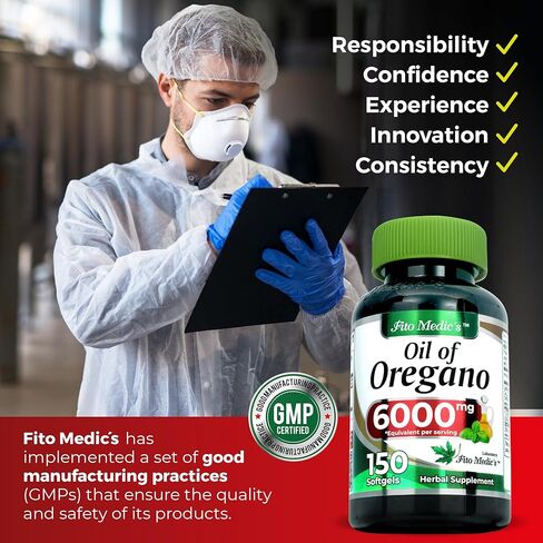 FITO MEDIC'S Lab | Oil of Oregano | 150 softgels | Oregano Oil | Herbal Supplement. in Saudi Arabia