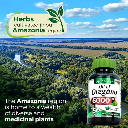 FITO MEDIC'S Lab | Oil of Oregano | 150 softgels | Oregano Oil | Herbal Supplement. in Saudi Arabia