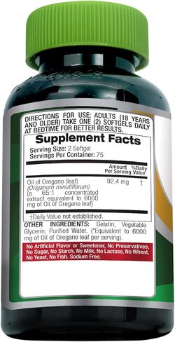 FITO MEDIC'S Lab | Oil of Oregano | 150 softgels | Oregano Oil | Herbal Supplement. in Saudi Arabia