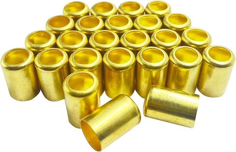 25 قطعة من حلقات خرطوم 7328 من النحاس، مقاس 0.656 بوصة معرف × 1 بوصة حلقات إصلاح طويلة لخرطوم الهواء، خرطوم الأسيتيلين، تستخدم مع مجموعة أدوات المكشكش in Kuwait