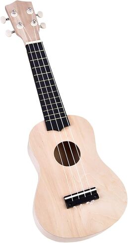 Cocoarm DIY Ukulele Kit, 21inch 4 String Basswood Ukulele DIY Kit Instrument Accessory Hand Work in Saudi Arabia