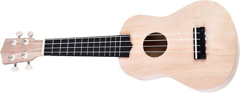 Cocoarm DIY Ukulele Kit, 21inch 4 String Basswood Ukulele DIY Kit Instrument Accessory Hand Work in Saudi Arabia