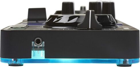 Hercules DJControl Starlight | Pocket USB DJ Controller with Serato DJ Lite, touch-sensitive jog wheels, built-in sound card and built-in light show (Renewed) in Saudi Arabia