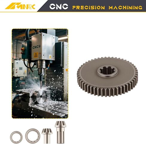 Steel Input Spur Gear Compatible with HyperGO 1/16 H16BM H16PL H16GT H16DR 16207 16208 16209 16210 1/14 H14BM 14209 14210 14301 14303 Series Upgrades Part in Kuwait