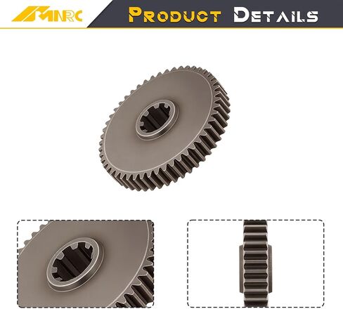 Steel Input Spur Gear Compatible with HyperGO 1/16 H16BM H16PL H16GT H16DR 16207 16208 16209 16210 1/14 H14BM 14209 14210 14301 14303 Series Upgrades Part in Kuwait