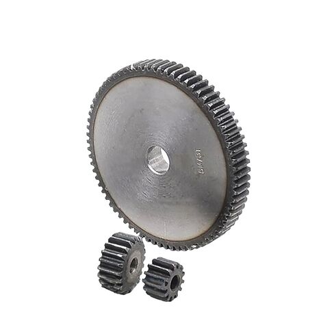 Industrial helical Gear 1pcs 1.5M Spur Gear 60-75 Teeth Carbon Steel Transmission Gear Thickness 15mm High Frequency(74 Teeth OD 114mm) in Saudi Arabia