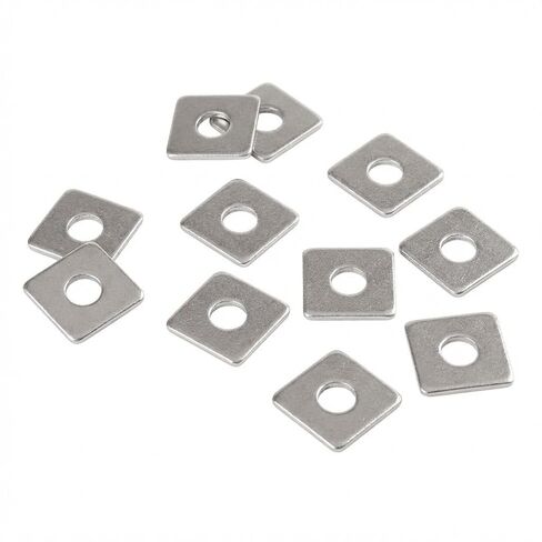 NACX Square Washer M3 x 10mm x 10mm x 1mm Square Plate Washers, 304 Stainless Steel, 120Pcs in Kuwait