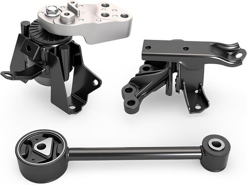 3pcs Engine Motor Mount and Transmission Mounts Kit fit for Mitsubishi Mirage, fit for Mirage G4 1.2L 2014-2022 #2910A106, 1092A096, 1093A146, 2910A318, 8010107, 8010104 in Kuwait