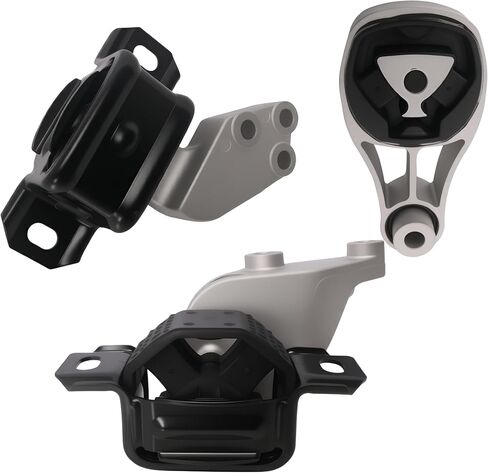 3pcs Engine Motor Mount and Transmission Mounts Kit fit for Mitsubishi Mirage, fit for Mirage G4 1.2L 2014-2022 #2910A106, 1092A096, 1093A146, 2910A318, 8010107, 8010104 in Kuwait