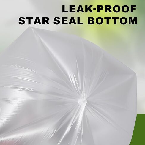 Trash Can Liner - Wholesale 1000 Count Garbage Bags on Perforated Roll 7-10 Gallon Multipurpose for Office Bathrooms Business Home Commercial and Industrial Needs in Saudi Arabia