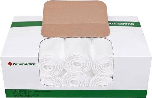 Trash Can Liner - Wholesale 1000 Count Garbage Bags on Perforated Roll 7-10 Gallon Multipurpose for Office Bathrooms Business Home Commercial and Industrial Needs in Saudi Arabia