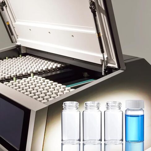 20ml Scintillation Vials - Scintillation Counting Vials, 22-400 White Screw Cap,Polyethylene Liner （Pack of 100） in Kuwait