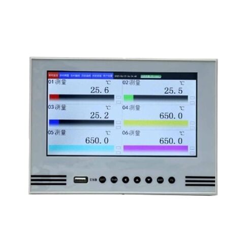 Fully Isolated Touch Screen paperless Recorder Temperature, Humidity, Pressure, Flow, and Liquid Level Data Acquisition Instrument(6-Channel Isolated Input) in Kuwait