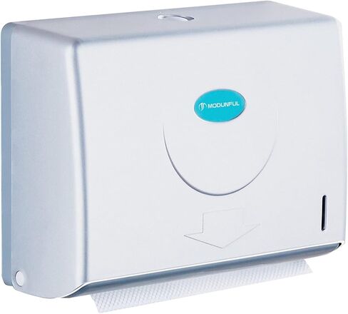 حامل مناشف ورقية لاصقة للحمام: موزع مناشف ورقية متعدد الطي/ثلاثي الطي على شكل حرف C للمرحاض التجاري المدمج والمطعم in Kuwait