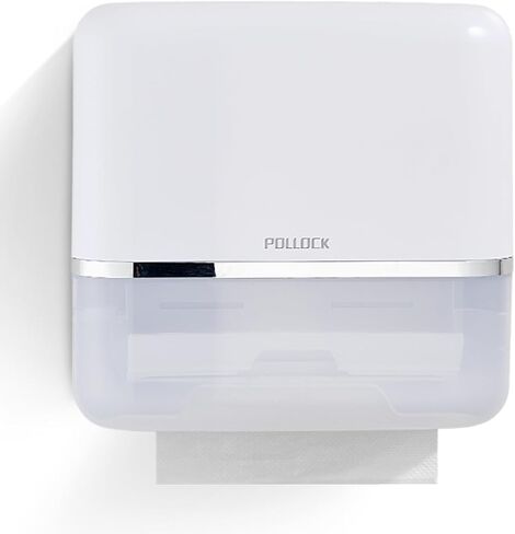 Commercial Paper Towel Holder Dispenser, 400+ Multifold/Trifold/C Fold Hand Towel Dispenser, Wall Mounted Paper Towel Dispenser for Bathroom Tissue Dispenser, Large Capacity in Kuwait