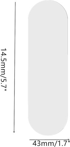 10 Pcs Self Adhesive Strips Paper Towel Holder Adhesive Replacement, Self Adhesive Strips Paper Towel Holder Under Cabinet Adhesive Strip Replacement, 5.7 x 1.7 in in Kuwait