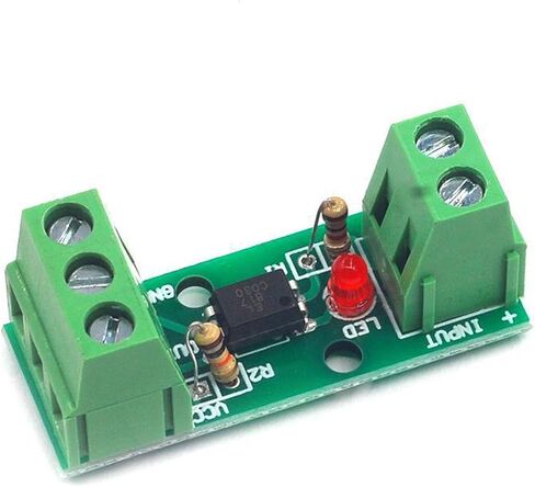 وحدة عزل Optocoupler 24 فولت بدون أدوات تركيب القضبان 3-5 فولت إلى 24 فولت لتجميع خزانة التحكم الصناعية الفعالة in Saudi Arabia