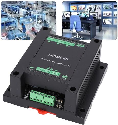 Yunseity 485 Opto معزول Hub RS485 Isolator RS485 Hub مع عزل الطاقة Opto Isolated حماية التيار الزائد للأتمتة الصناعية Modbus RTU in Saudi Arabia