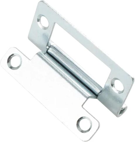 Metal Flush Hinge W/Screws Fixing Buckle 50 * 23 * 10mm Zinc Heavy Duty Furniture Door Cabinet Wood Drawer 2Pcs in Kuwait