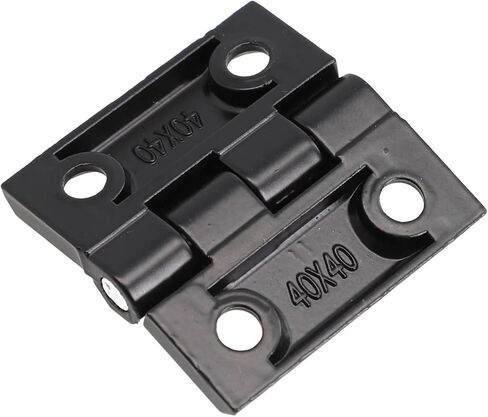 40/50/60mm Butt Hinges Metal Black Door Cabinet Aluminium Box Backflap Shed Hardware Accessories 1Pcs(40x40mm) in Kuwait