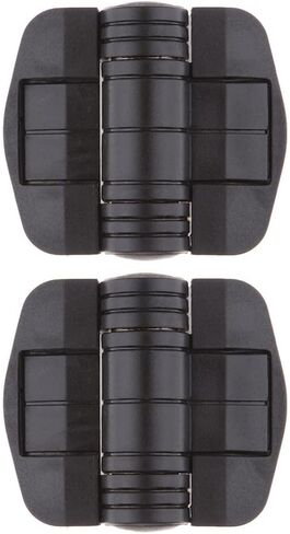 2X موقف التحكم المفصلي بعقب المفصلي البحرية النايلون بعقب المفصلات الفولاذ المقاوم للصدأ أنبوب 80 درجة سهلة التركيب مناسبة للمنزل مكتب خزانة in Kuwait