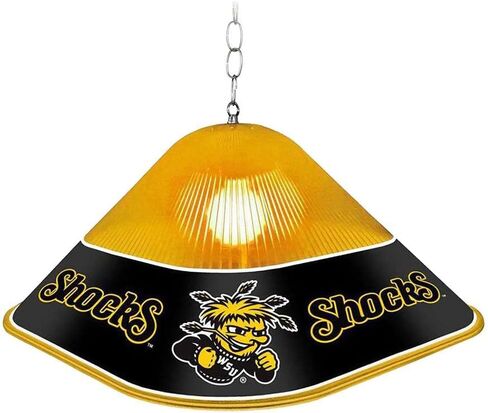The Fan-Brand NCAA Wichita State Shockers - Game Table Light - Sports Team Bar Sign Décor - Home, Dorm, Garage, Office, Fan Cave in Kuwait