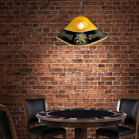 The Fan-Brand NCAA Wichita State Shockers - Game Table Light - Sports Team Bar Sign Décor - Home, Dorm, Garage, Office, Fan Cave in Kuwait