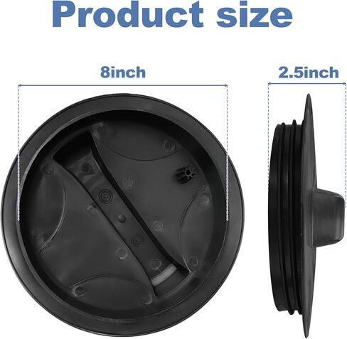 3522120 External Thread Tank Lid, Suitable for Water Storage Tanks with 8-Inch Threaded Filling Ports in Kuwait