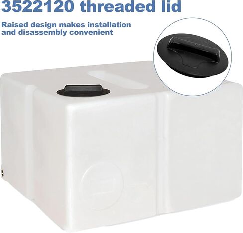 3522120 External Thread Tank Lid, Suitable for Water Storage Tanks with 8-Inch Threaded Filling Ports in Kuwait