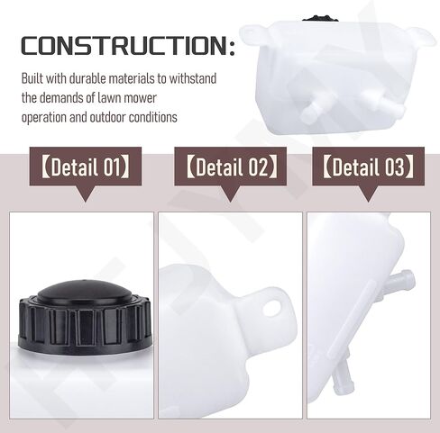 71354 Hydraulic Tank, 700ml, Compatible with Hydro Gear and Gravely Lawn Mower in Kuwait