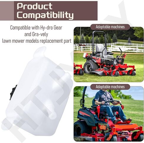 71354 Hydraulic Tank, 700ml, Compatible with Hydro Gear and Gravely Lawn Mower in Kuwait