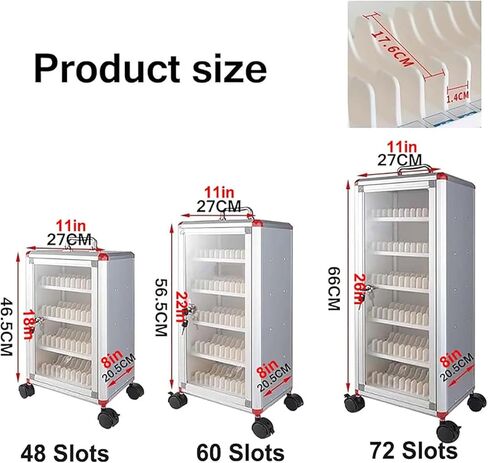 Classroom Phone Storage Jail, Durable Aluminum Alloy Lockable Cabinet with Wheels, Secure Cell Phone Organizer for Schools, Rugged and Portable in Saudi Arabia