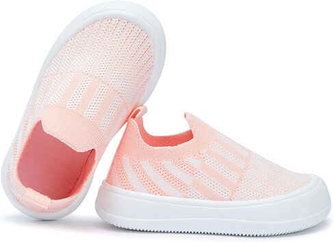 BMCiTYBM Toddler Shoes Boys Girls Barefoot Walking Shoes Breathable Mesh Sneakers Tennis Slip on in Kuwait