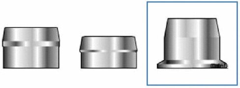 3LC-2CU12, Lockbolt Collars, Huck, C6L Lockbolts (50 PK) in Saudi Arabia