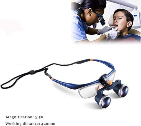 Two-Way Screw Thread Loupes Surgical Magnifier for Clinic (2.5X) in Saudi Arabia