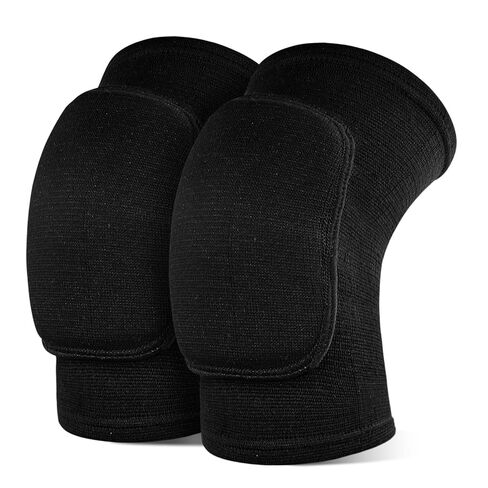 Volleyball Knee Pads 1 Pairs Soft Black Kneepads for Women Youth Girls, for Sports Dance Football Yoga Tennis Running Cycling Workout, Athletic Knee Pads for Volleyball Players (Black, Medium) in Saudi Arabia