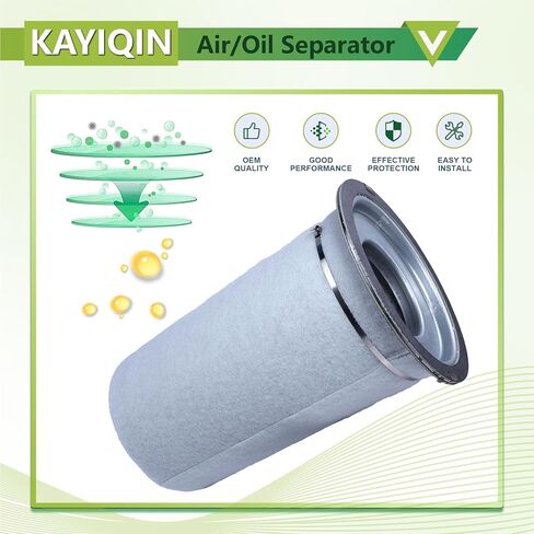 36845303 KAYIQIN Oil Separator Compatible with Air Compressor Replacement Separator Element 22402226 22402325 in Kuwait